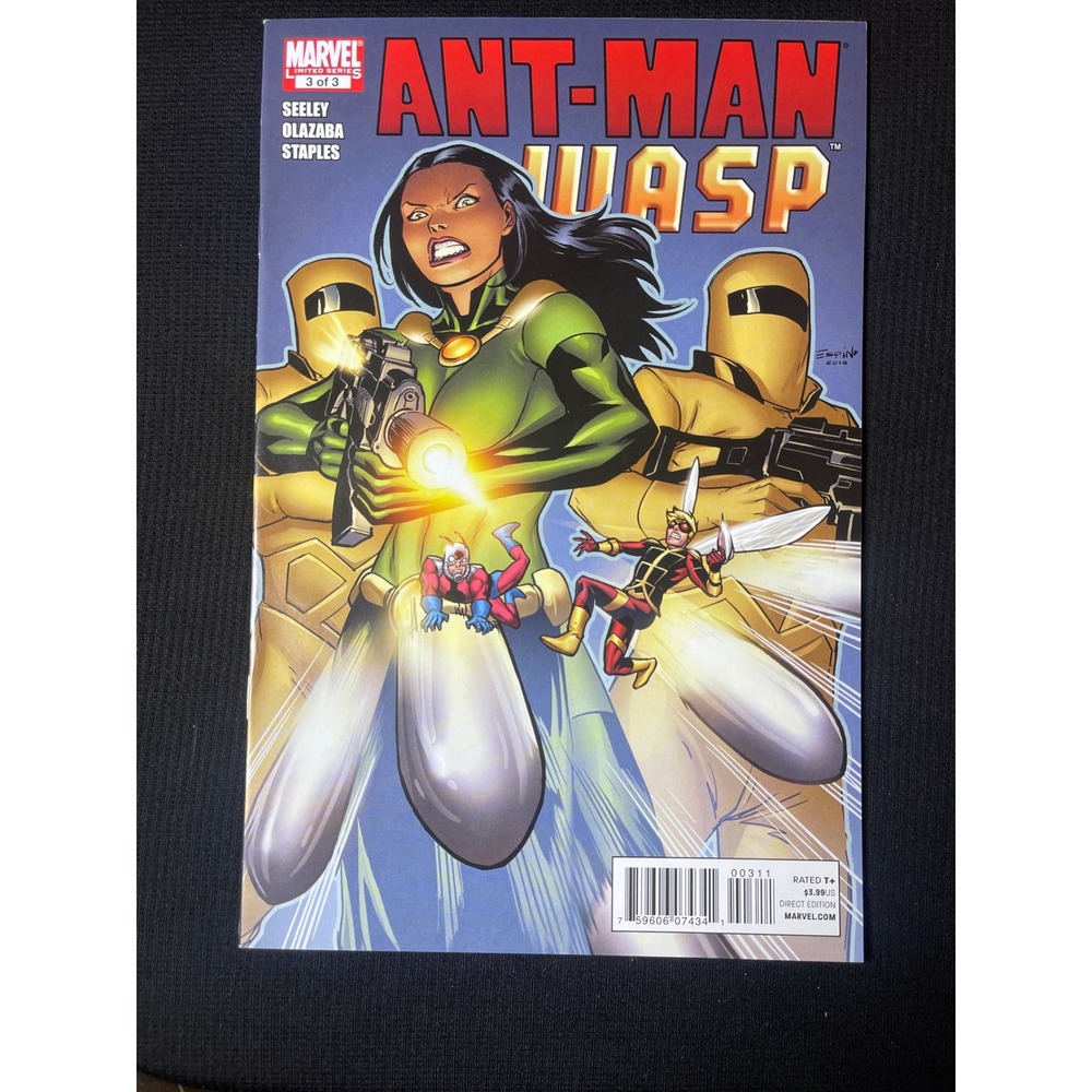 Ant Man and The Wasp 3 of 3 Marvel Comics 2011 First Printing